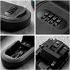 Portable Strong Magnetic Password Key Box, All Plastic Password Lock, Magnet Box, Outdoor Home Security Storage Password Box