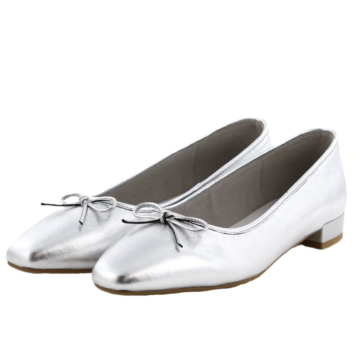 

HIMIKO/Himiko/Square Toe Ballet Shoes/640008 Silver 215