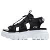 Li Ning LN Sandalias Casuales Cómodas para Senderismo Sandalias de Mujer Negras AGUR016-1