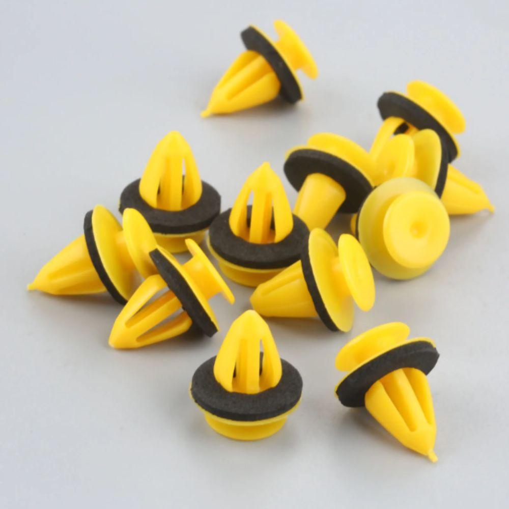 Plastic Material Plastic Clips 10mm Size Plastic Rivets Car Door Panel Clips Car Accessories
