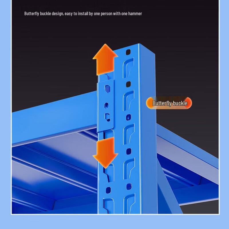 WEZHO Heavy-Duty Industrial Storage Shelving Unit