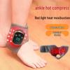 Infrared Heat Ankle Protector with 40 Red Light Beads for Massage Therapy