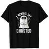 I Always Get Ghosted Funny Sad Ghost Halloween Costume Zip T-Shirts