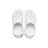 Crocs Classic Clog Tie-Dye Tamancos da Moda Tamancos Femininos Branco Roxo 207580-94S
