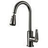 De'er Stainless Steel Universal Swivel Kitchen Faucet