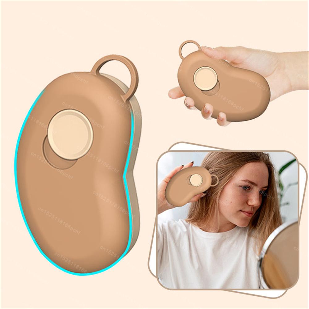 Silicone Rubber Ice Compress Head Therapy Massage Comb Cold Compress Scalp Contraction Massage Beauty Migraine Relief Stress