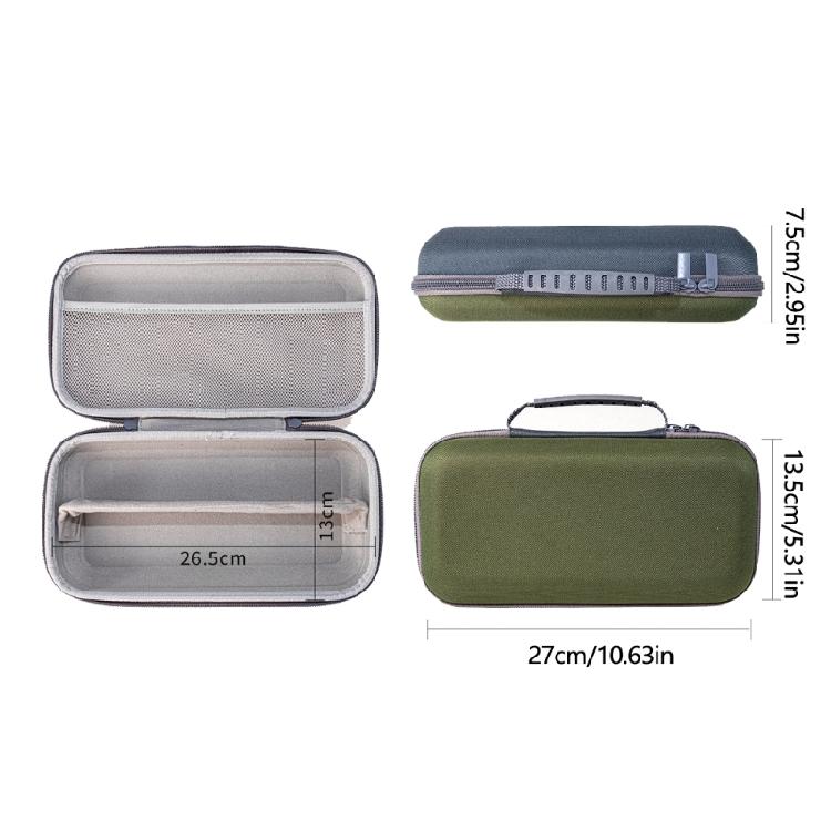 Durability Microphone Case Organizers Bag With Soft Lining And Secure Double Zippers For Safe Transport And Storage