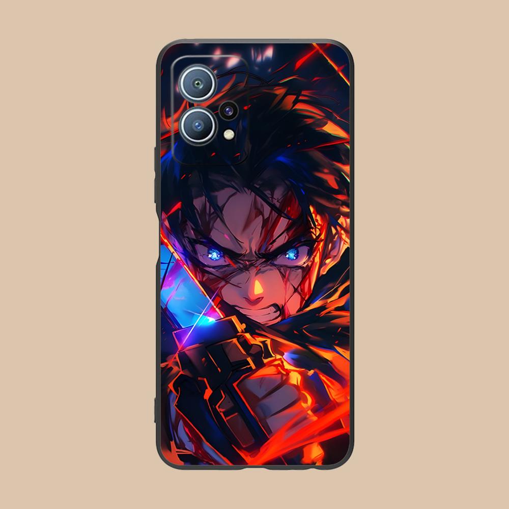 AOT Eren Yeager Matte TPU Mobile Phone Case for Huawei P60 P50 P40 P30 P20 P10 P9 P8 Pro Lite Plus Colorful Printing Cover