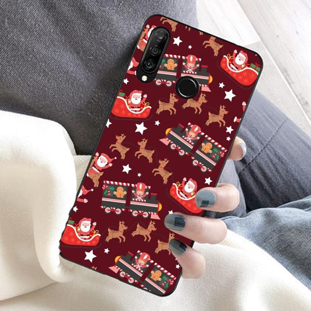 Merry Chrismas Phone Case For Huawei Honor 10 Lite 9 20 7A Pro 9X Pro 30 Pro 50 Pro 60 Pro 70 Pro Plus
