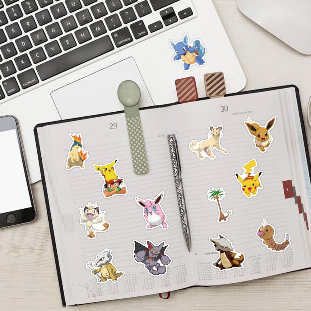 50/200 Pokémon Pikachu Pokémon Pokémon Pokémon Graffiti Stickers