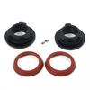 2pcs H11 ABS LED Headlight Bulb Base Adapter Socket Retainer Holder Black New