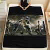 Arsenal Football Team,pattern Flannel Blanket, High quality Comfortable for All Seasons, Home Decor, Warmth and Comfort, Perfect for Gifts.