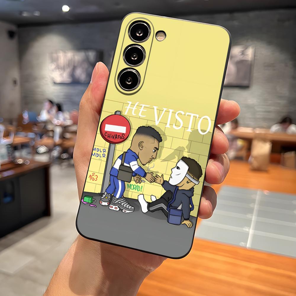 

Rapper MDLR M-Morad Art Phone Case For Samsung S26 S24 Ultra S25 S23 Fe S22 S20 S21 Plus A16 A54 A34 A53 Back Cover Samsung a54 5g