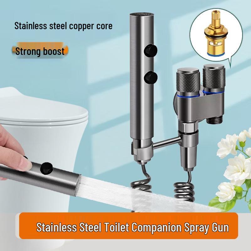 Stainless Steel Toilet Bidet Sprayer Kit