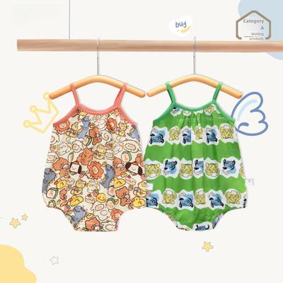 Celebrity-Inspired Newborn Sleeveless Summer Romper