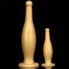 Gin Bottle Oversized Soft Posterior Anal Plugs Silicone Anal Dilator Female Toys Masturbator Anal Products
