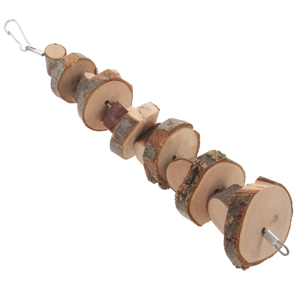 Rabbit Guinea Pig Toys Teeth Chewable Tablets Hamster Snacks Natural Bunny Comfort Small Pet Bite Wooden Cage Hanging Molar