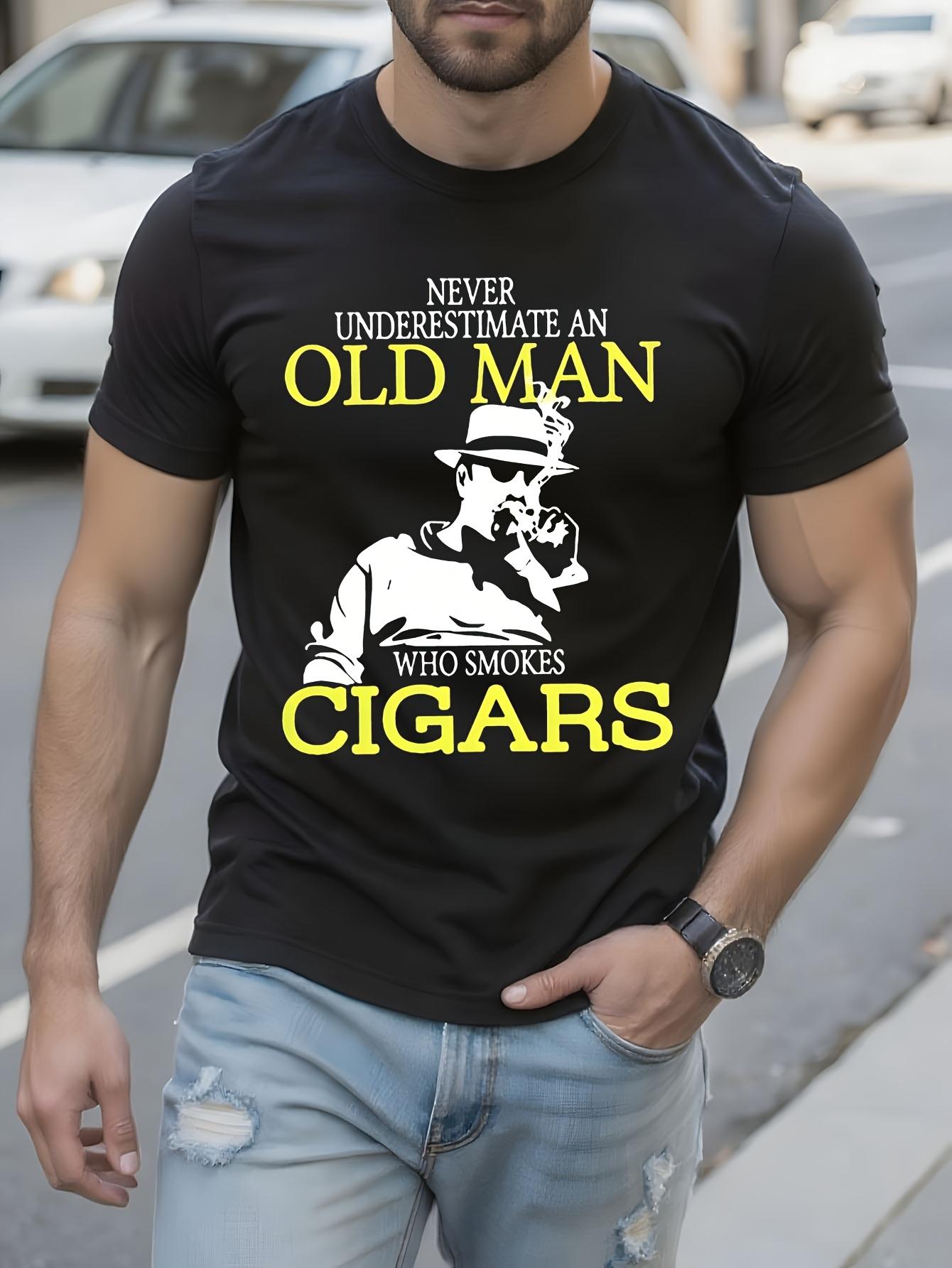 Heavyweight 180gsm Cotton Tshirt Bold Never Underestimate... L
