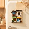 Cute Home Theme Refrigerator Magnet 3D Relief 3D Refrigerator Stickers  Kitchen Decor