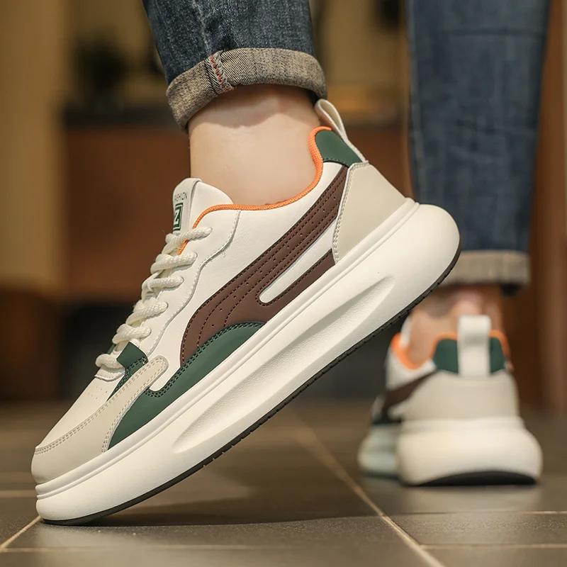 Мужская обувь Кроссовки Мужские теннисные туфли Роскошные мужские повседневные кроссовки — фото 4