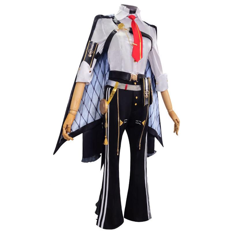 Game Wuthering Waves Zani Cosplay Costume Scorched Radiance Zani Women Suit Halloween Party Outfit