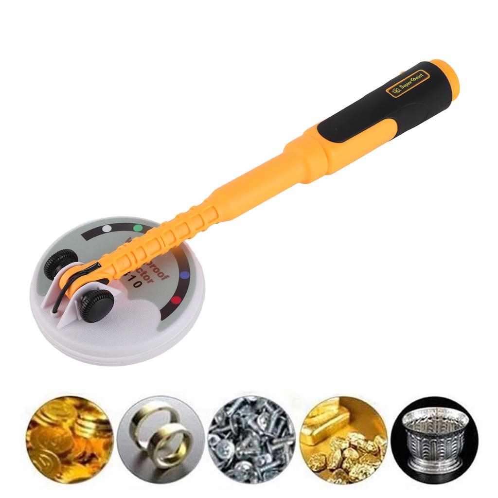 Waterproof Metal Detector Pinpoint IP68 Fully Submersible Metal Detector  Underwater for Outdoor Treasure Hunt