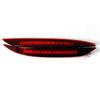 2PCS Car Red Len Led Rear Bumper Reflector LED Brake Light Tail Fog Lamp for Kia K3 Cerato Forte 2012-2016
