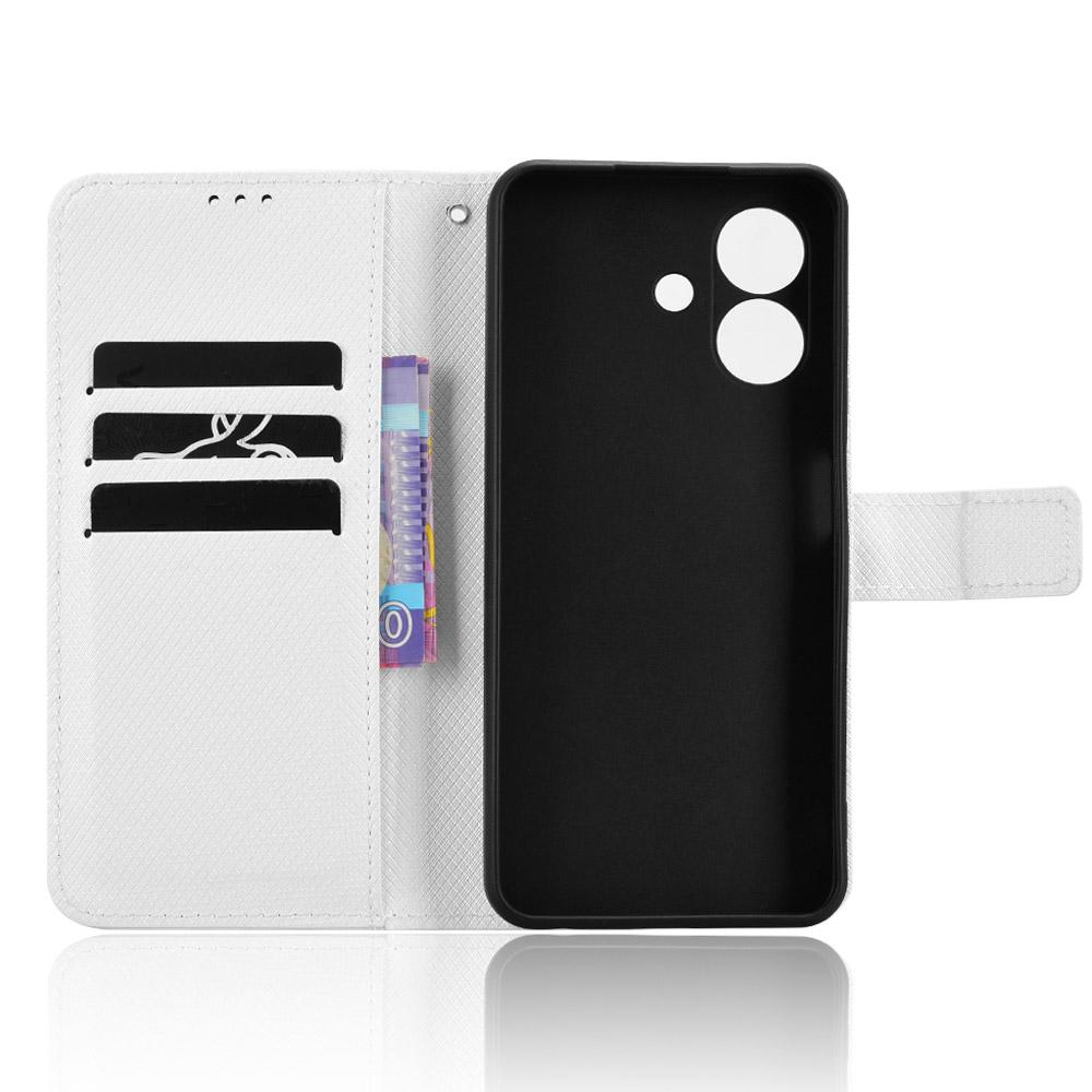 For Ulefone Note 21 Case PU Leather Diamond Texture Wallet Phone Cover