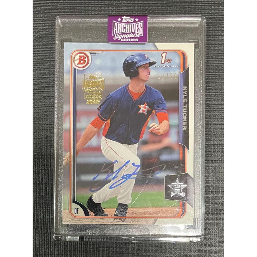 Used Topps ARCHIVES SERIES KYLE TUCKER /20