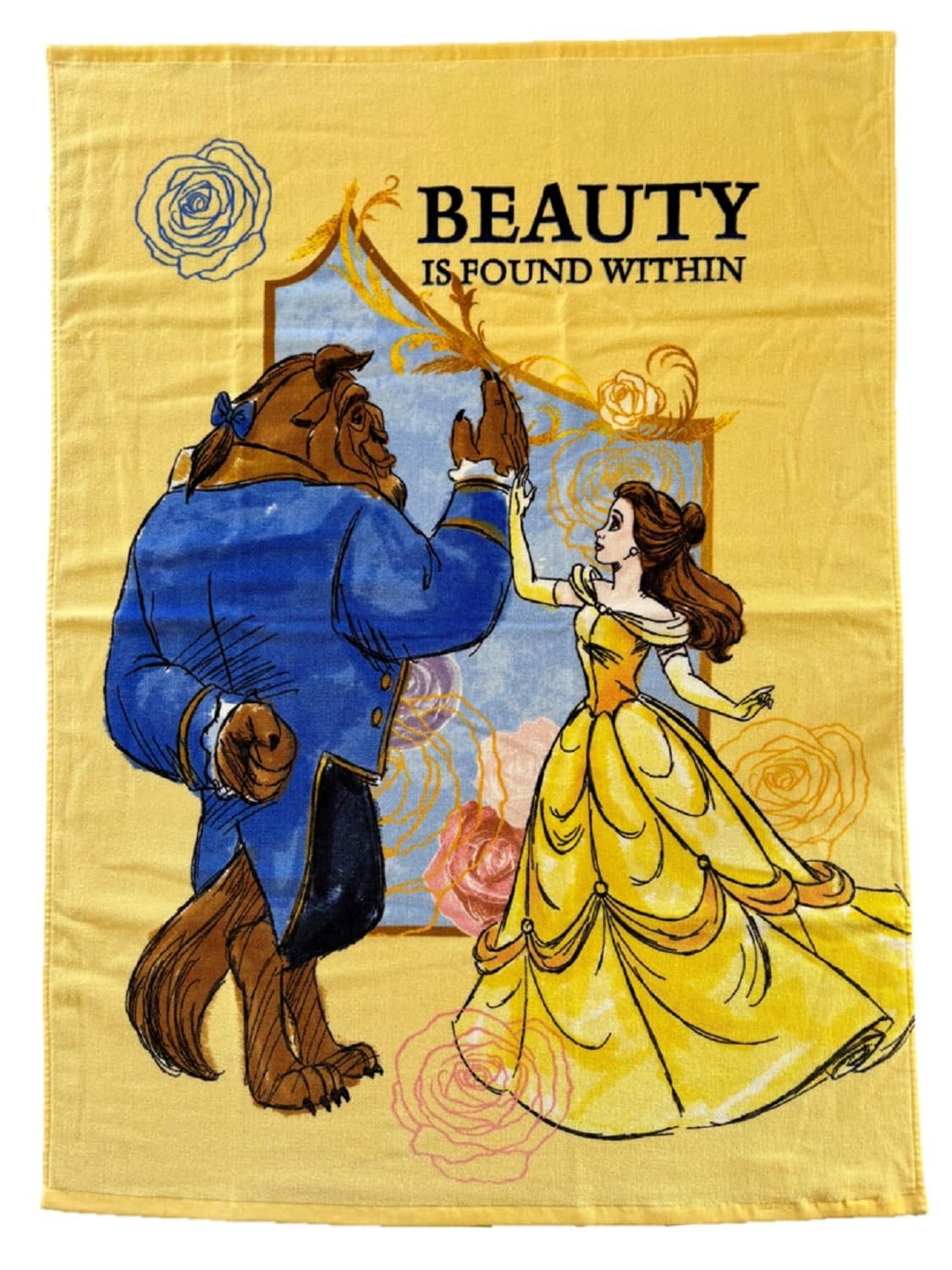 

Itosho Красавица и Чудовище Плид с оборками Желтый 85 х 115 см 51-85BL [Товар]