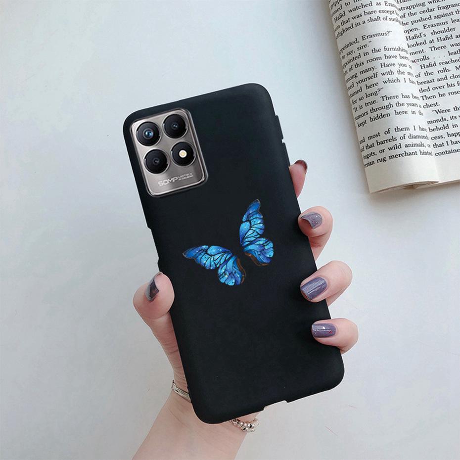 For Realme Narzo 50 Case RMX3286 Cute Painted Soft Silicone Back Cover for OPPO Realme Narzo 50 Phone Case Bumper Narzo50 Coque