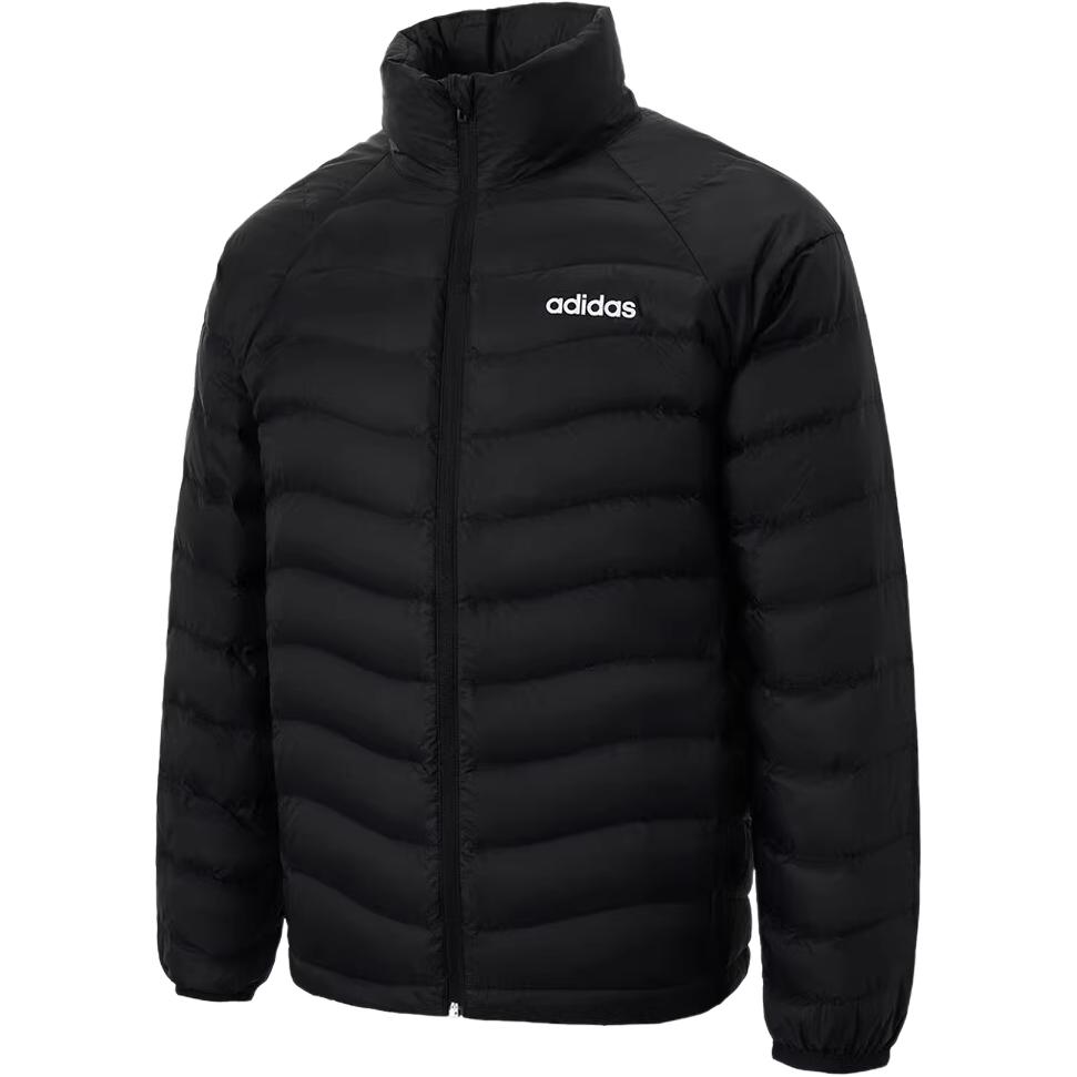 Adidas Outdoor Unisex Insulated Stand Collar Down Jacket Black JL9662 S