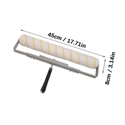 Farbroller-Set Enthält 18-Zoll-Spachtelroller und Rahmen Tragbares Zubehör für die Wand- und Deckenanwendung