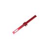 T-Type Precision Pocket Ruler W/ Slide Stop Aluminum Alloy T Track Ruler Inch and Metric Measuring Marking Ruler Carpentry