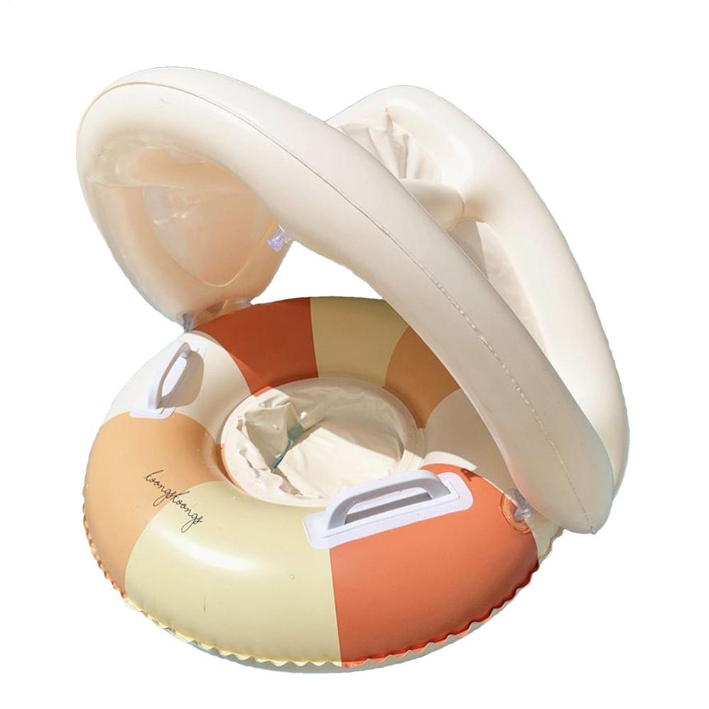 

Baby Swimming Float Ring Pool Bathtub Toys Pool Accessories for Kids Swimming Circles Float Seat Summer Beach Pool Party 1 2 3 Y оранжевый