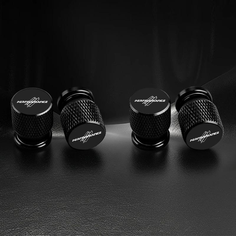 4Pcs Aluminum Car Wheel Tire Valve Caps Tyre Rim Stem Covers Airdust Waterproof For BMW M Performance Logo 1 3 5 Series X1 X3 X5 gjvc84