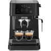 DeLonghi Stilosa Espresso Maker EC235J-BK, Cappuccino, Latte Art, Espresso Machine with Stainless Steel Milk Froster, Stylish Entry-Level Model [Black