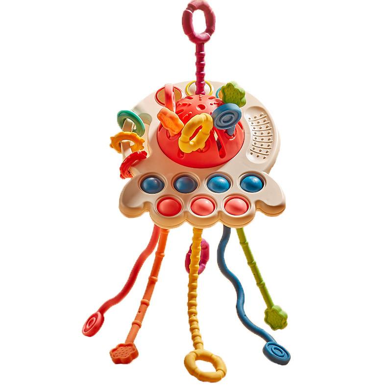 Buy Baby Montessori Sensory Development Educational Toys Pull String