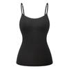 Women Shapewear Tops Cotton Camisole with Shelf Bra Adjustable Spaghetti Strap Tank Top Cami Tanks