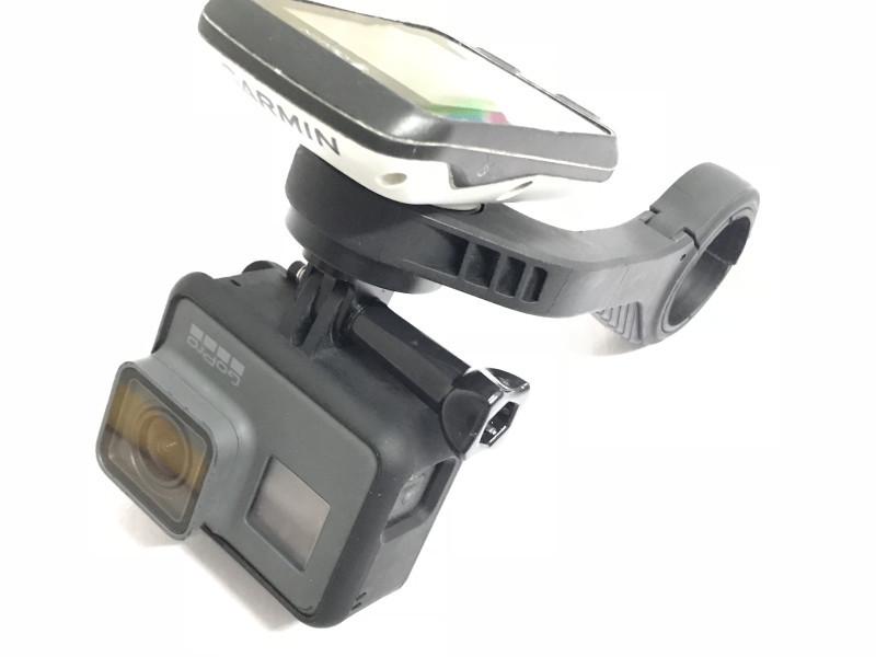 Schnelllösehalterung für Garmin 520 Plus, 530, 830, 1030 Fahrradcomputer und GoPro Kameraadapter