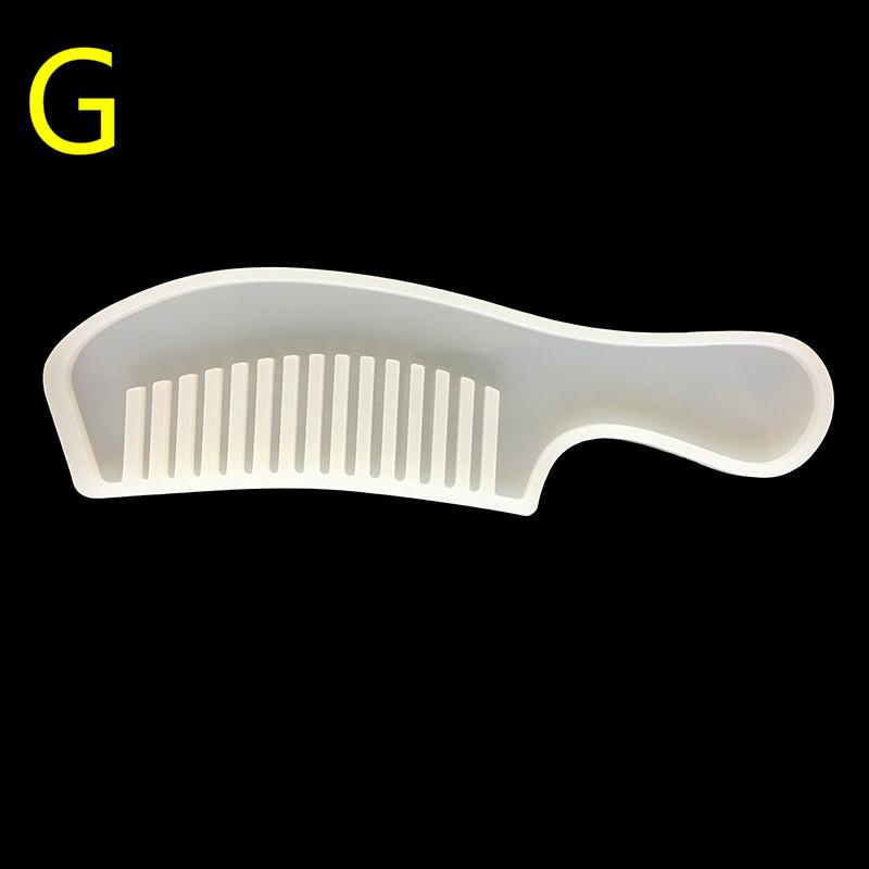 1 stücke Kamm UV Scrapbooking Silikon Form DIY Harz Dekorative Handwerk Schmuck Machen Form Epoxidharz