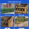 Stainless Steel Imitation Bamboo Garden Fence for Outdoor Railing and Flower Beds