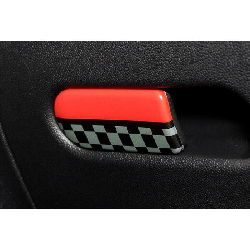 For Mini Cooper Countryman F60 JCW-Style Co-Pilot Glove Boxes Handle Cover Trim