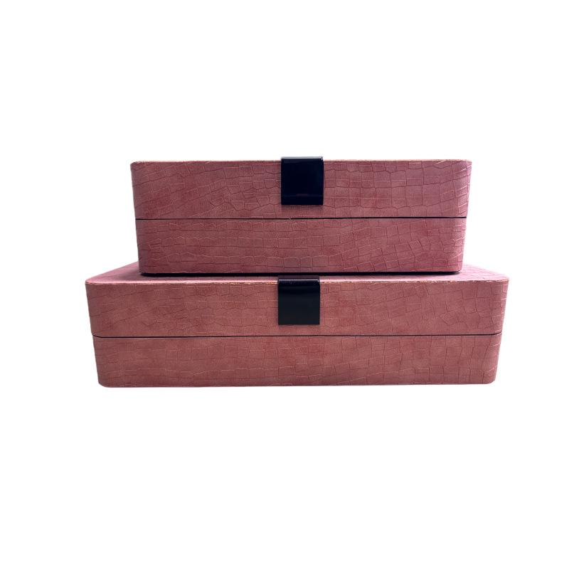 

New Chinese Style Decorative Jewelry Storage Box for Model Rooms and Sales Office Furniture 260*130*75 mm