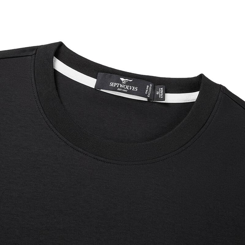 Septwolves Men's Casual Round Neck T-Shirt