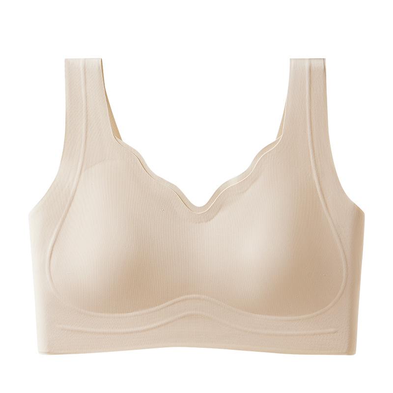 Lightweight Seamless Nude Feel Uplift Bra with Invisible Lifting Support