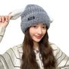 Korean New Autumn and Winter Hat for Women Cute Puppy Ear Knitted Wool Hat for Winter Warmth Student Ear Protection Cold Hat