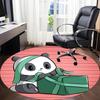 1pc Panda Package Office Round Area Rug, Indoor Mat Suitable For Office, Under Office Chairs Bedroom Living Room Home Decor, Room Deco