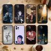 Hot Singer G-Gerard W-WAY Soft Silicone Black Cover,Phone Case For iPhone 17,16,15,14,13,12,11 Plus,Pro Max,XS