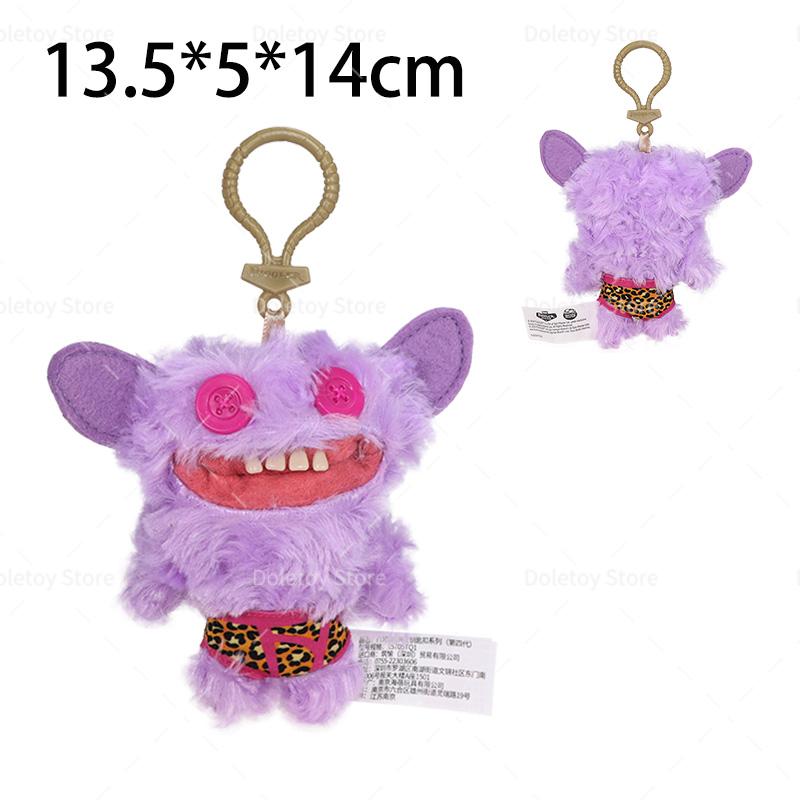 New Original Fuggler Ugly Teeth Monsters Plush Toys Fugglers Wide Eyed Weirdo Annoyed Alien Rabbit Peluche Dolls Pendants